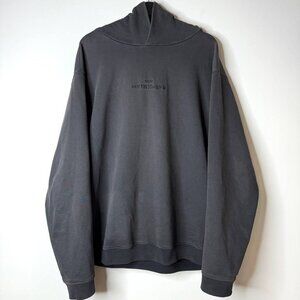 Maison Margiela upside logo hoodie